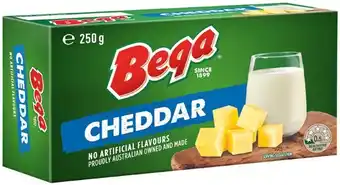 IGA Bega Cheddar Cheese Block 250g offer