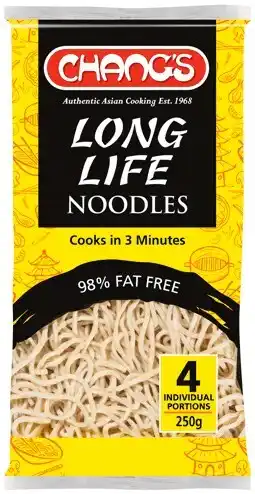 IGA Chang's Original Long Life Noodles 250g offer