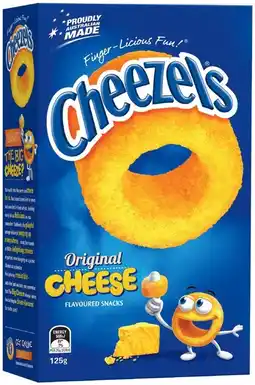 IGA Cheezels 110‑125g or Chickadees 125g Box Selected Varieties offer