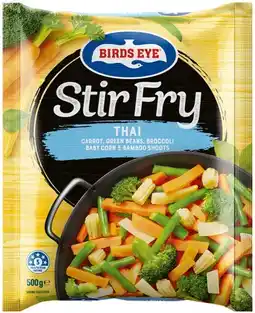 IGA Birds Eye Stir Fry Vegetables 500g or Steam Fresh 450g Selected Varieties offer