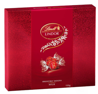 BIG W Lindt lindor assorted chocolates box 150g offer