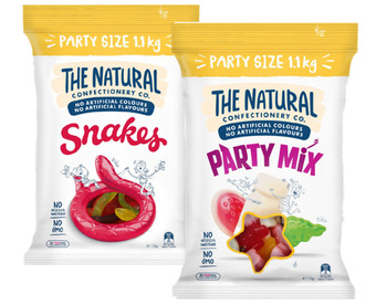 BIG W The natural confectionery company assorted bags 1.1kgs offer
