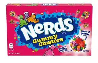 Nerds gummy clusters theatre box 85g