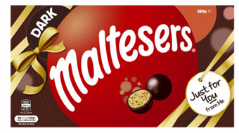BIG W Maltesers dark gift box 360g offer