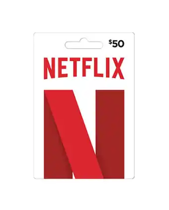 $50 netflix giftcard