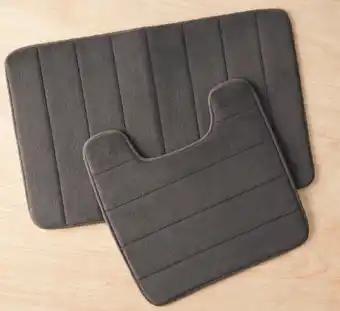 BIG W House and home memory foam bath & contour mats offer
