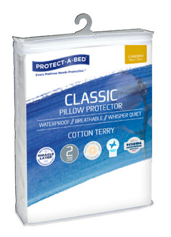 BIG W Protect-a-bed cotton terry waterproof pillow protector offer