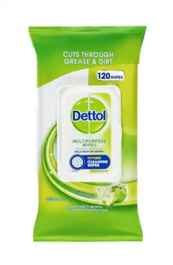 BIG W Dettol multi purpose wipes 120-pack offer