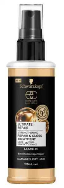 BIG W Schwarzkopf extra care ultimate repair strengthening repair & gloss treatment 120ml offer