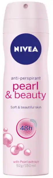 BIG W Nivea pearl & beauty antiperspirant 150ml offer