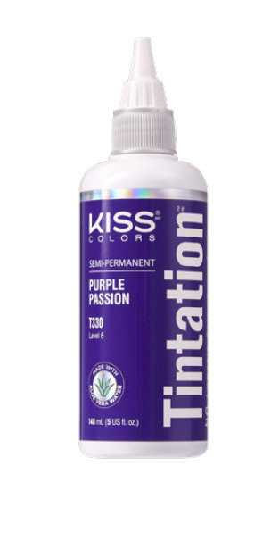 BIG W Kiss tintation semi-permanent hair colour treatment t330 - purple passion offer