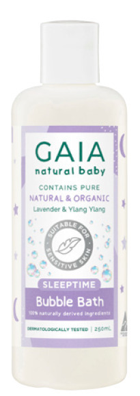 BIG W Gaia natural baby bubble bath sleeptime 250ml offer