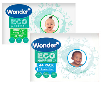 BIG W Wonder eco nappies offer