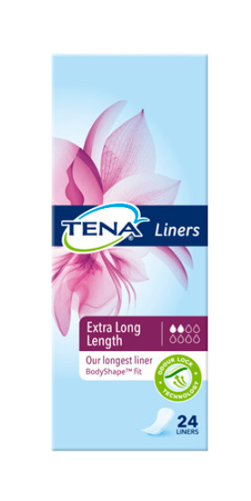 BIG W Tena panty liners extra long 24pk offer