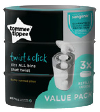 BIG W Tommee tippee 3-pack twist & click refills offer