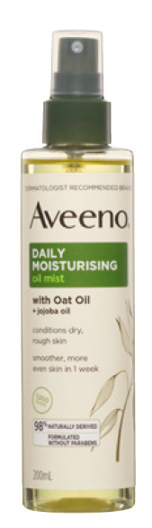 BIG W Aveeno daily moisturising oil mist 200ml offer