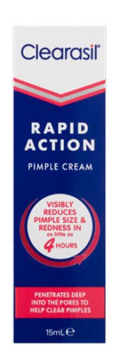 BIG W Clearasil ultra rapid action pimple cream 15 ml offer