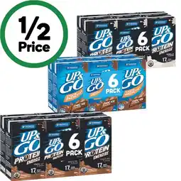 Woolworths Sanitarium Up & Go or Up & Go Energize 6 x 250ml offer