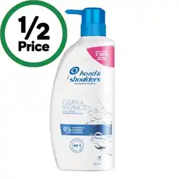 Woolworths Head & Shoulders Shampoo or Conditioner 850ml offer