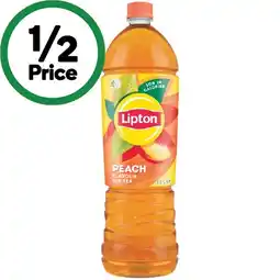 Woolworths Lipton Ice Tea 1.5 Litre offer