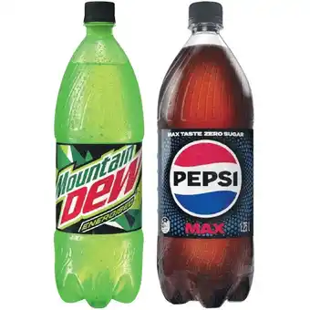 Woolworths Pepsi, Solo, Sunkist or Mountain Dew Soft Drink Varieties 1.25 Litre offer