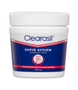 BIG W Clearasil ultra rapid action pads 65 pack offer