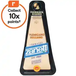 Woolworths Zanetti Cheese Parmigiano Reggiano 200g – From the Deli offer