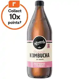 Woolworths Remedy Kombucha Varieties 750ml offer