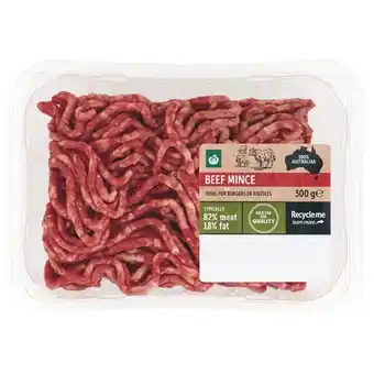 Woolworths Australian Beef Mince 500g offer