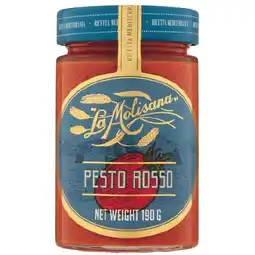 Woolworths La Molisana Pesto Rosso 190g offer