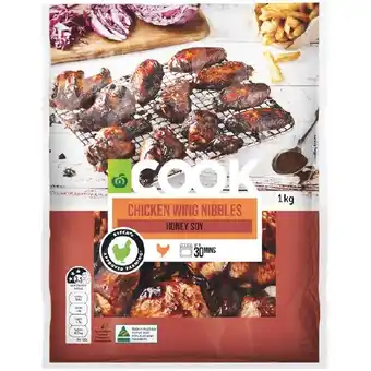 Woolworths Woolworths COOK RSPCA Approved Chicken Wing Nibbles Varieties 1 kg offer