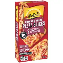 Woolworths McCain Pizza Slices 540-600g – From the Freezer offer