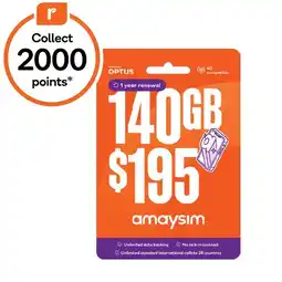 Woolworths Amaysim $195 Starter Kit† offer