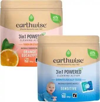 Coles Earthwise Laundry Capsules 26 Pack offer