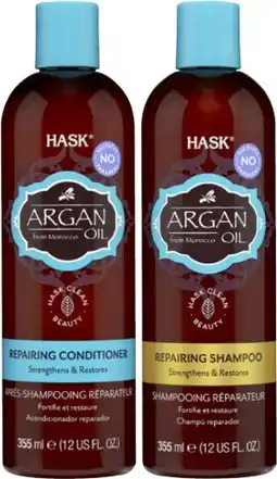 Coles Hask Shampoo or Conditioner 355mL offer