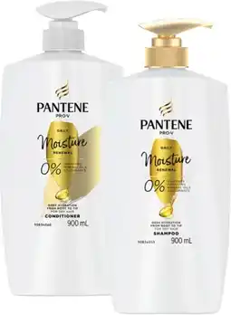 Coles Pantene Shampoo or Conditioner 900mL offer