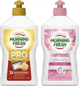 Coles Morning Fresh Dishwashing Liquid 350mL offer