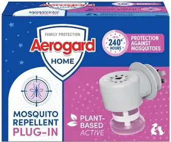 Coles Aerogard Home Plant Based Mosquito Repellent Plug In + Refill 25mL offer