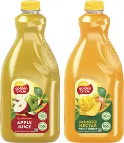 Coles Golden Circle Juice 2 Litre offer