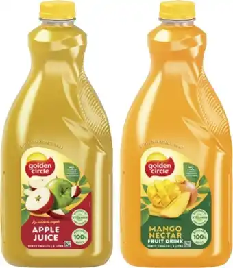 Coles Golden Circle Juice 2 Litre offer