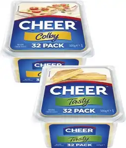 Coles Cheer Cheese Slices 500g offer