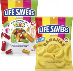 Coles Life Savers Candy 150g-200g offer