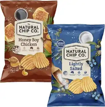 Coles Natural Chip Co. Potato Chips 175g offer