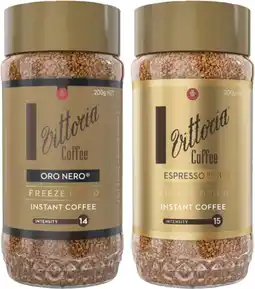 Coles Vittoria Freeze Dried Instant Coffee 200g offer