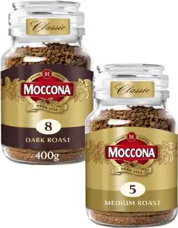 Coles Moccona Freeze Dried Instant Coffee 400g offer