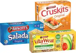 Coles Arnott's Cruskits, Vita-Weat or Salada Crispbread 125g-250g offer