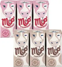 Coles Devondale Moo Flavoured Milk 6x200mL offer