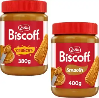 Coles Lotus Biscoff Smooth or Crunchy Spread 380g-400g offer