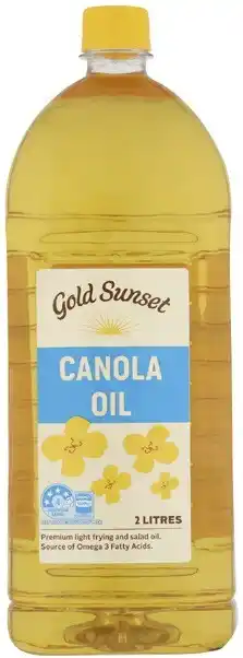 Coles Gold Sunset Canola Oil 2 Litre offer