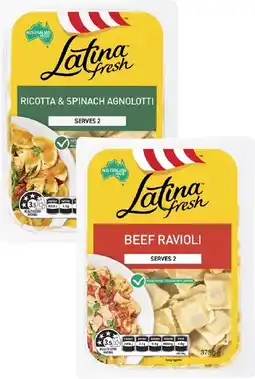 Coles Latina Filled Pasta 375g offer